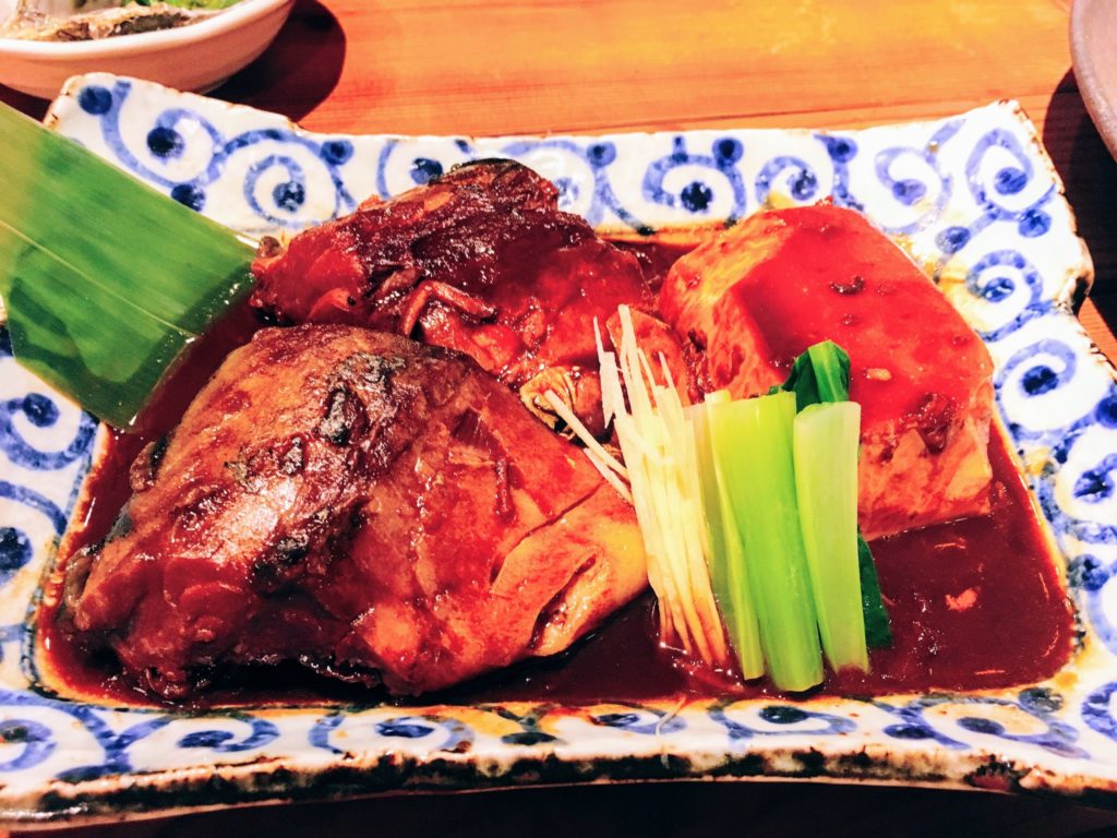 新宿西口にある飯場魚金のサバの味噌煮の画像