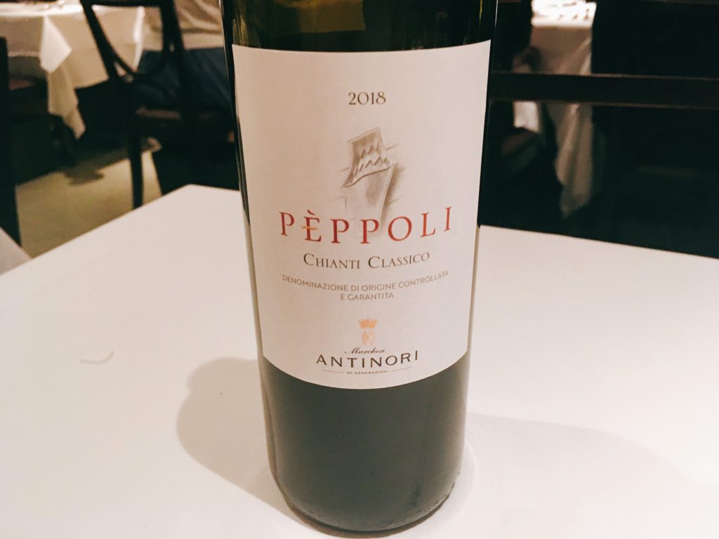 Antinori “Peppoli”のChianti Classico