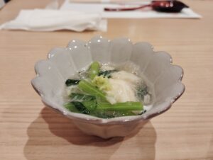 「茶碗蒸し本舗 稲穂 中洲店」のお通し