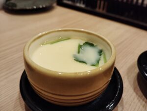 「茶碗蒸し本舗 稲穂 中洲店」の茶碗蒸し