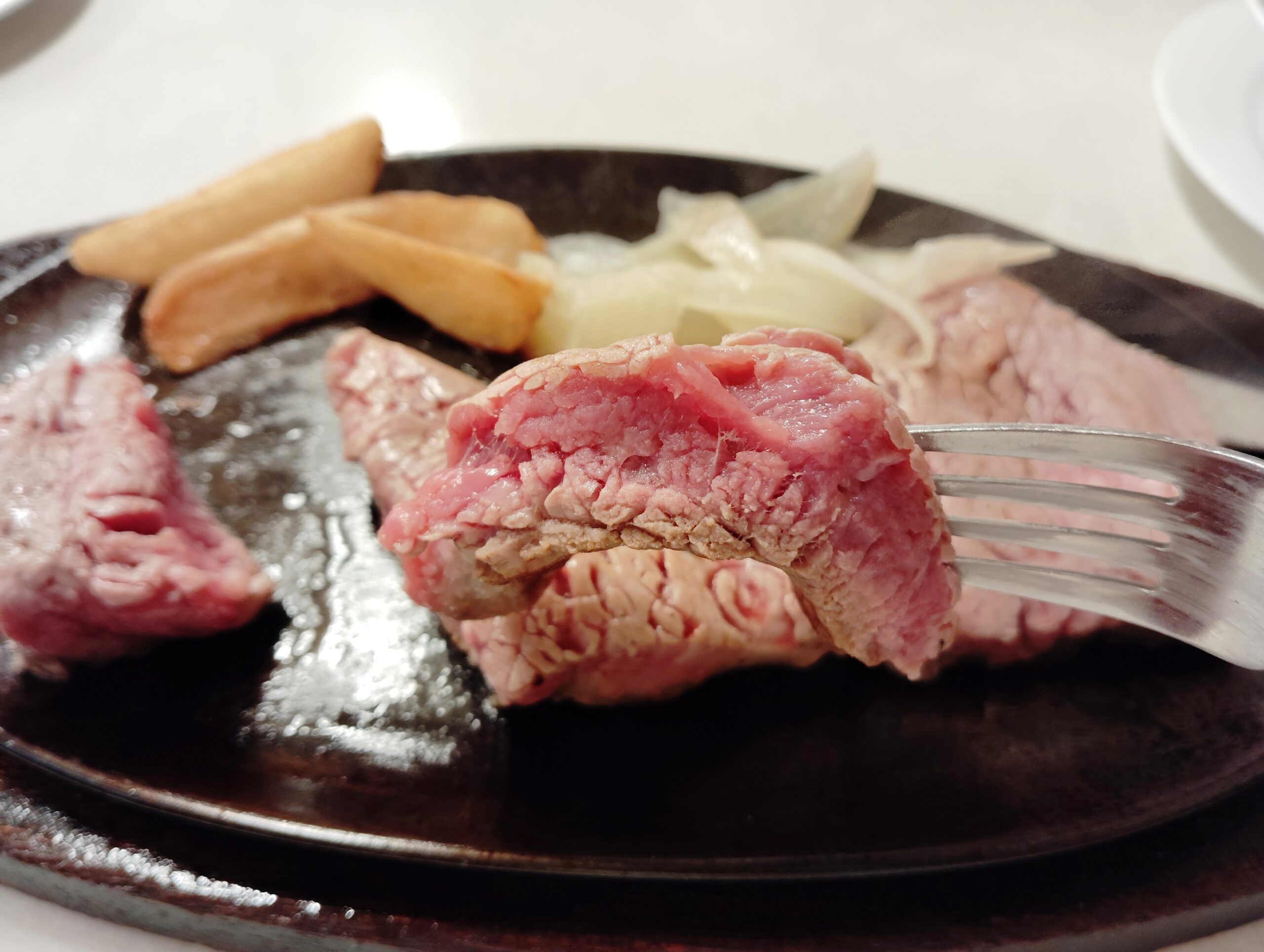 「ジャッキー ステーキハウス」のテンダーローインステーキ