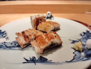 参宮橋あさやのうなぎの白焼き