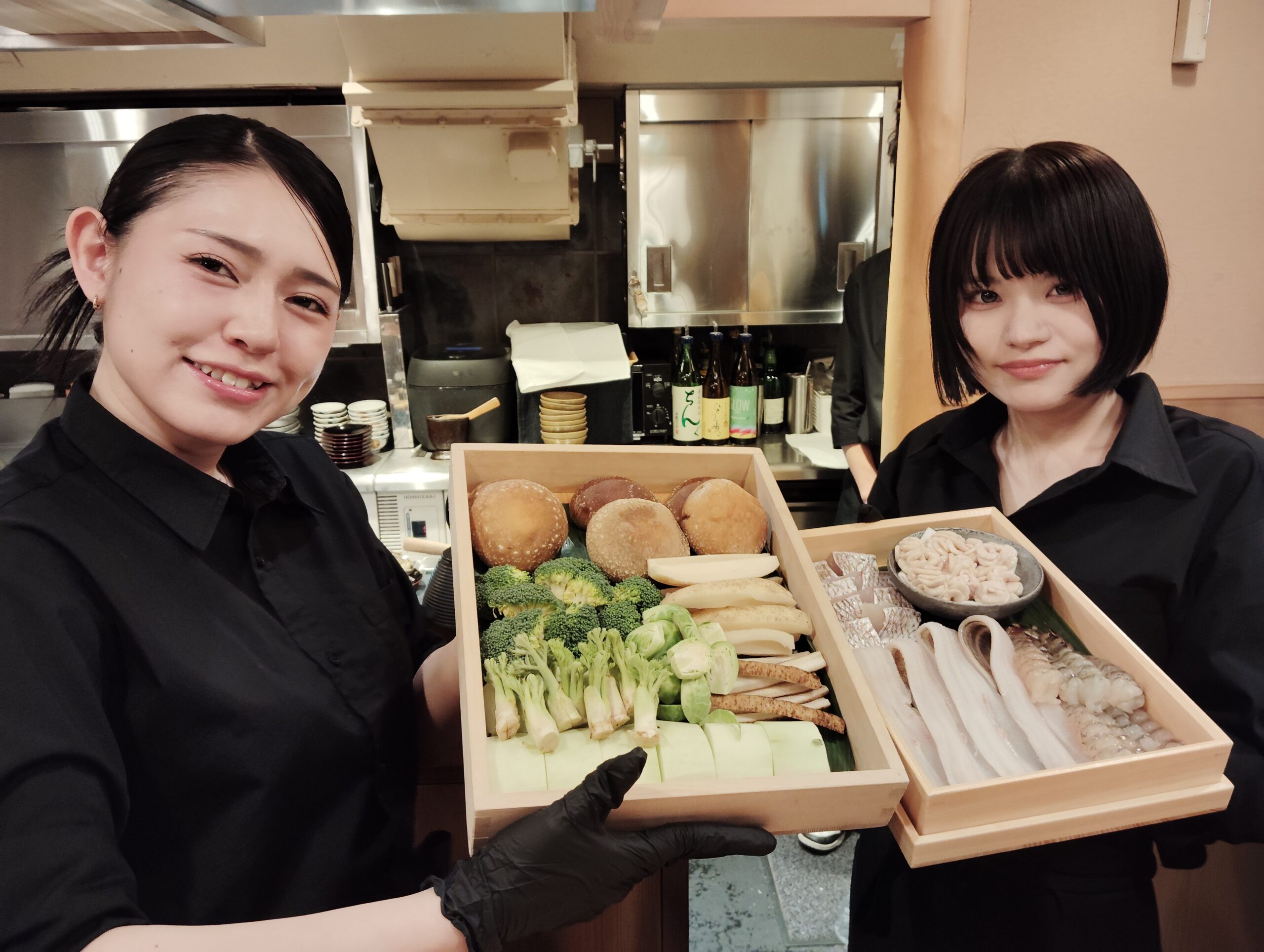 天麩羅がとうOMGのおひめさんと食材紹介