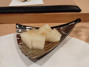 天麩羅がとうOMGのべったら漬け