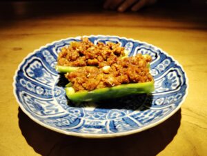 翔りの麻婆ピーマン