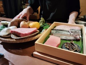 駒場東大前のさざれの食材