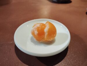 駒場東大前のさざれの金柑の甘麹漬け