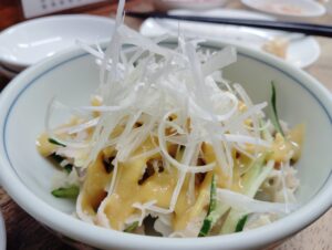 豚の味珍のハチノスのからし酢みそあえ