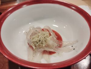 「鮨 波づき」の白魚
