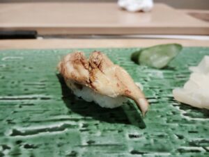 「鮨 波づき」の穴子
