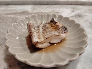 目黒「鮨 青天霹靂」のタチウオ