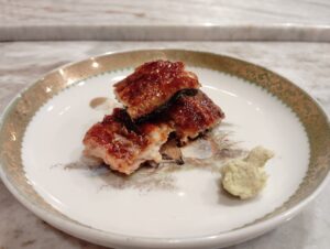 目黒「鮨 青天霹靂」のうなぎ