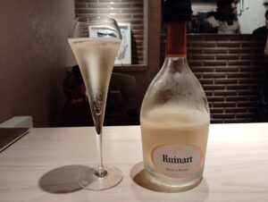 「赤坂 リストランテ 自由奔放」のRuinart