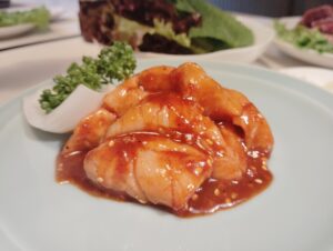 月島「焼肉 凛」の上ミノ