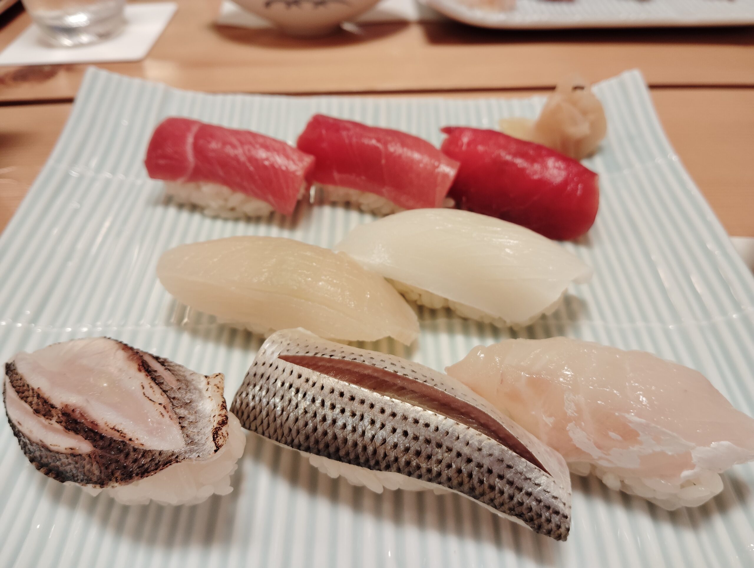 赤坂「鮨 一新」の握り