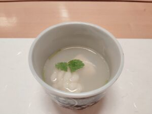 赤坂「鮨 一新」のお吸い物