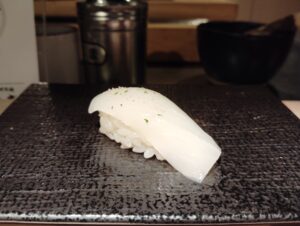 「西荻窪 こいずみ」のスミイカの握り