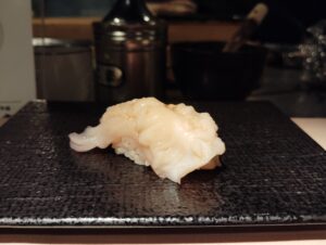 「西荻窪 こいずみ」のホッキ貝の握り