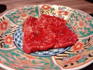大門「焼肉 悟百苑」のハラミ