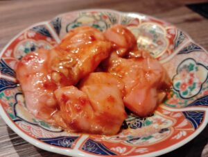 大門「焼肉 悟百苑」のコブクロ