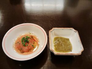 「関内 なむら」の2種類の醤油