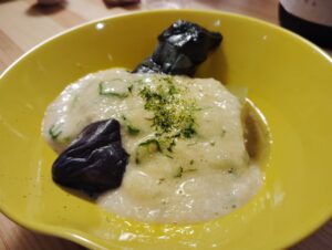 「四谷本殿」の茄子ととろろ