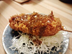 「四谷本殿」の串カツ