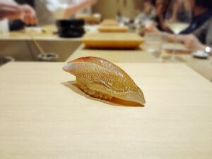 南青山「鮨 龍次郎」の春子鯛