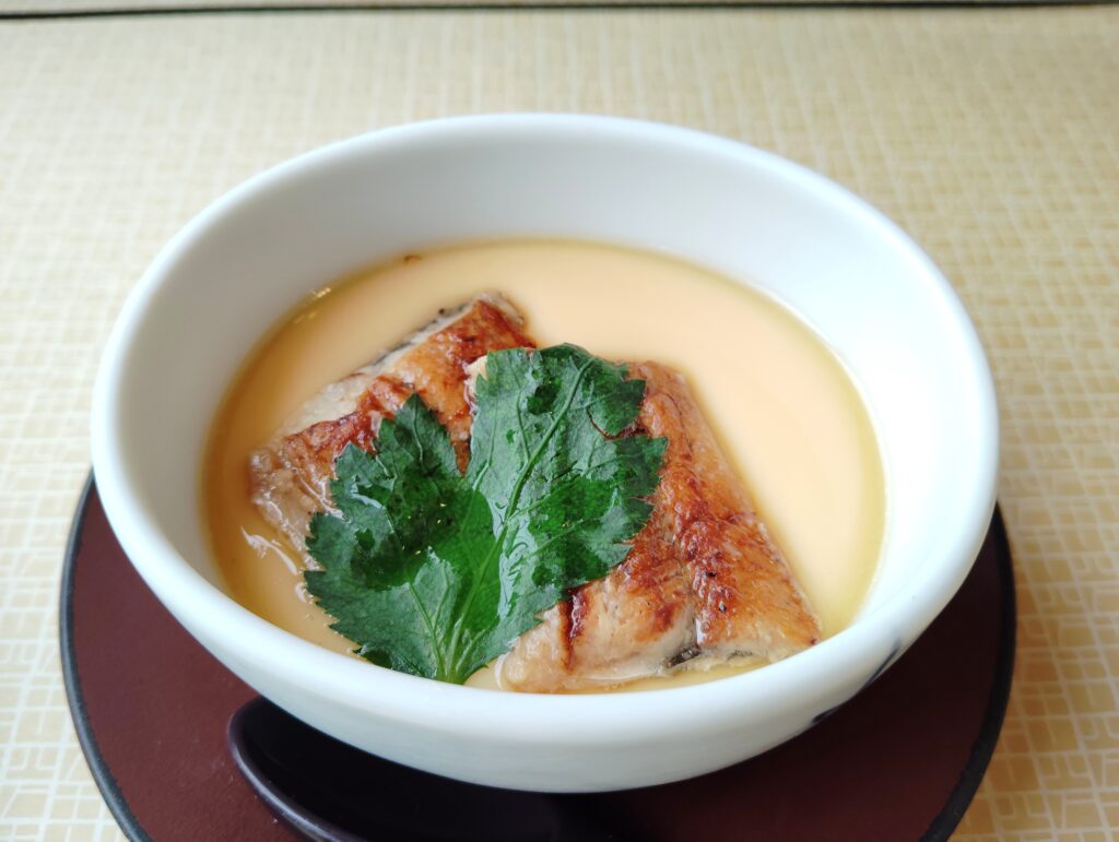 高田「しま村」の茶碗蒸し