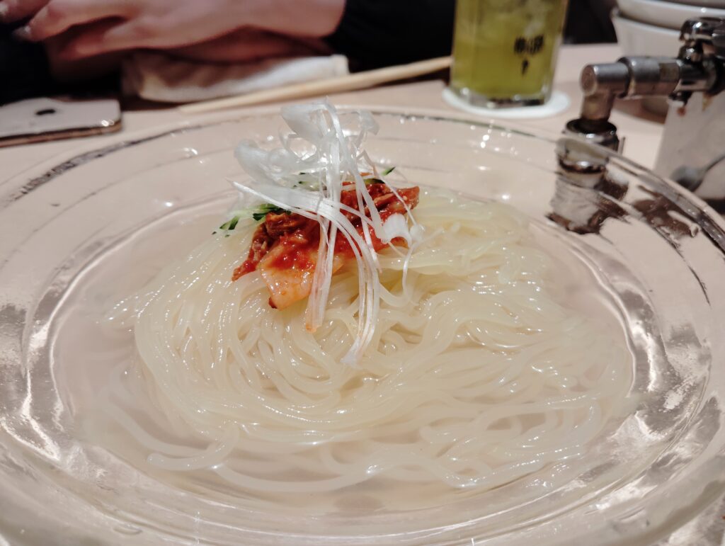 浅草「焼肉木村」の冷麺